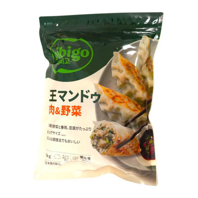 ＣＪ　bibigo　王マンドゥ　肉＆野菜　1ｋｇ