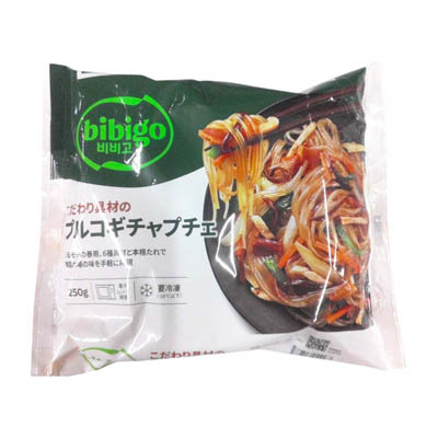 ＣＪ　bibigo　こだわり具材のプルコギチャプチェ　250ｇ