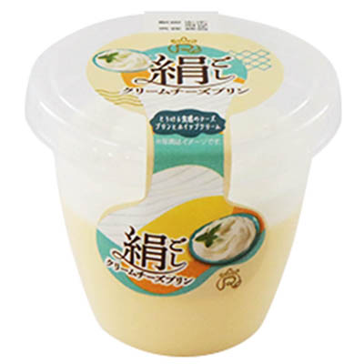 ロピア 絹ごしクリームチーズプリン