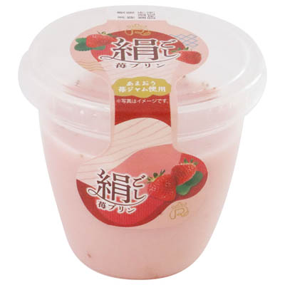 ロピア 絹ごし苺プリン
