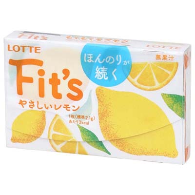 ロッテ　Ｆｉｔ’ｓ　やさしいレモン　１２枚入