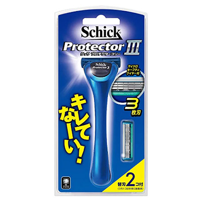 シック プロテクタースリー ホルダー 本体(刃付き)+替刃1コ