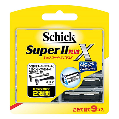 シック スーパーⅡプラスX 替刃9コ入