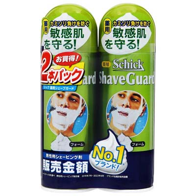 シック 薬用シェーブガード シェービングフォーム 2本パック