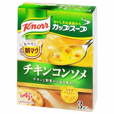 味の素　クノールカップスープ　チキンコンソメ　３袋入