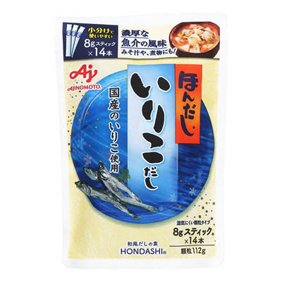 味の素 ほんだし いりこだし顆粒 8g×14本入
