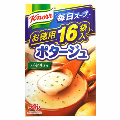 味の素 クノール毎日スープ ポタージュ 16袋入
