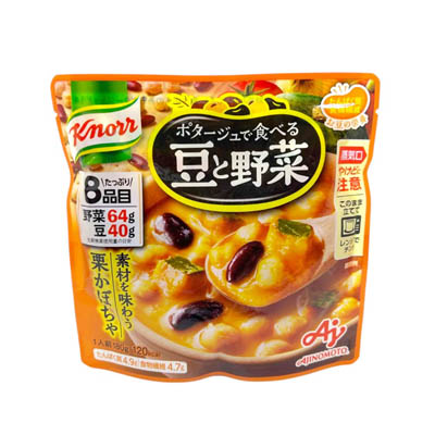 味の素　クノールポタージュ　豆と野菜栗かぼちゃ　１８０ｇ