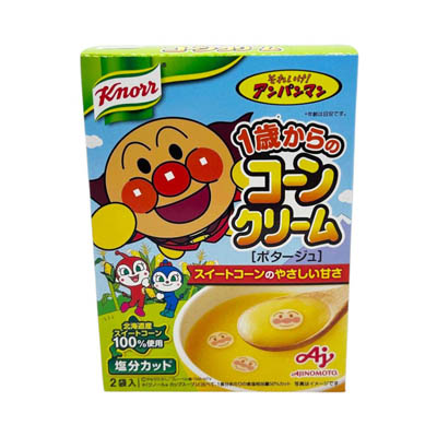 味の素　クノールアンパンマン１歳からコーンクリーム　２４ｇ