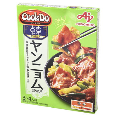 味の素　Cook Do KOREA! ヤンニョム炒め用（中辛）　3～4人前