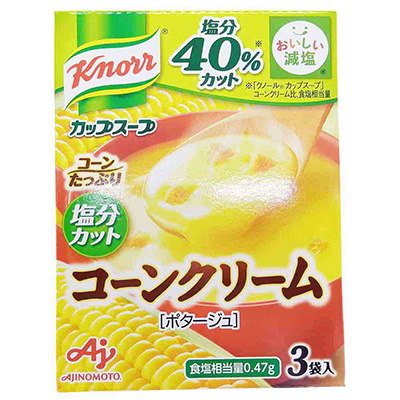味の素 カップスープコーンクリーム減塩 3袋入
