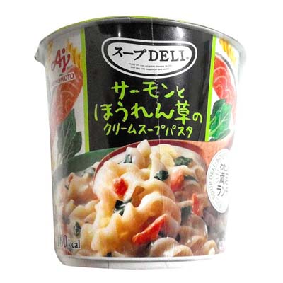 クノール　スープＤＥＬＩ　サーモンとほうれん草のクリームスープパスタ　39ｇ