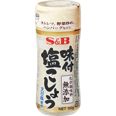 S&B味付塩こしょう化学調味料無添加100g