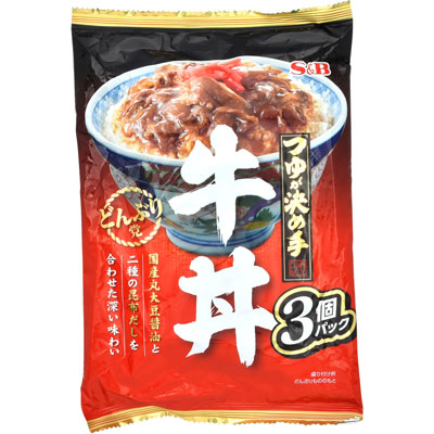 S&Bどんぶり党牛丼360g