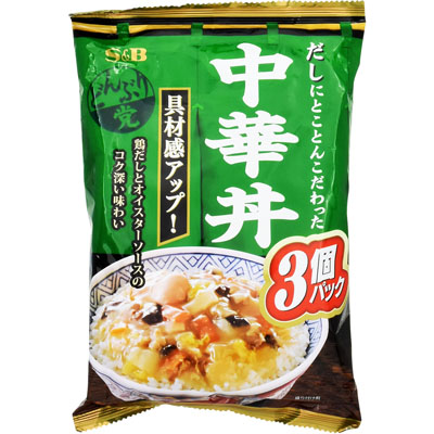 S&Bどんぶり党中華丼495g