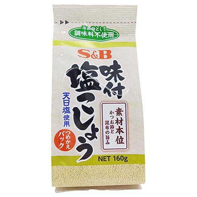S＆B　味付塩こしょう　つめかえパック　160ｇ