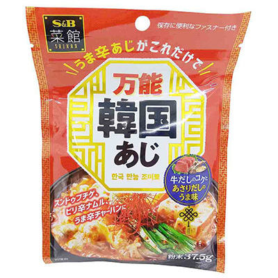 S＆B　菜館　万能韓国あじ　37.5ｇ