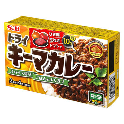 S＆B　ドライキーマカレー　中辛　100ｇ
