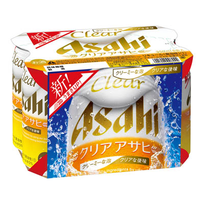 アサヒ　クリアアサヒ３５０ｍｌ６缶
