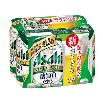 アサヒ スタイルフリー<生>350ml6缶