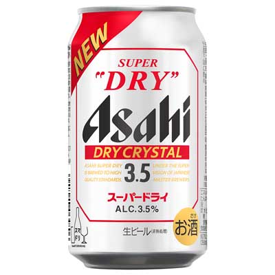 アサヒ　スーパードライ　ドライクリスタル　350ｍｌ