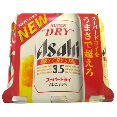 アサヒ　スーパードライ　ドライクリスタル　500ｍｌ×6缶