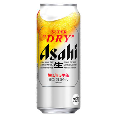 アサヒ　スーパードライ　生ジョッキ缶　485ml