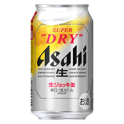 アサヒ　スーパードライ　生ジョッキ缶　340ml