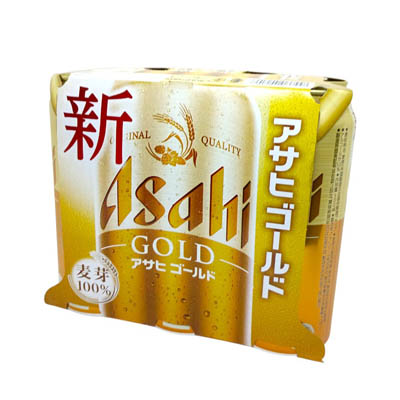 アサヒ　ゴールド　500ｍｌ×6缶