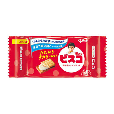 グリコ　ビスコミニパック　5枚入