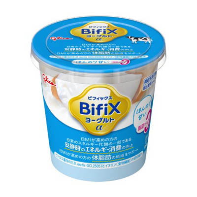 グリコ　ＢｉｆｉＸヨーグルトα　ほんのり甘い脂肪ゼロ　４００ｇ