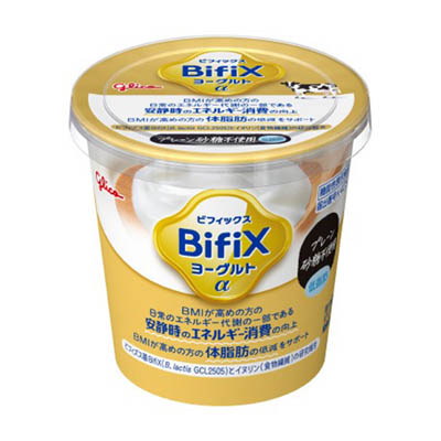 グリコ　ＢｉｆｉＸヨーグルトα　プレーン砂糖不使用・低脂肪　400ｇ