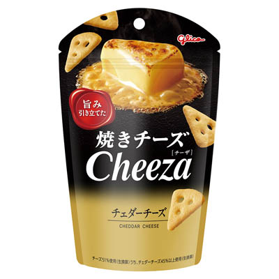 グリコ チーザ チェダーチーズ 32g
