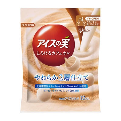 グリコ　アイスの実　とろけるカフェオレ　12コ入