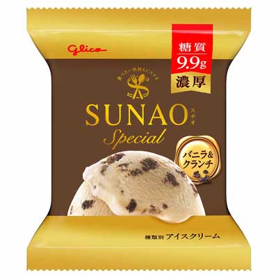 グリコ SUNAOスペシャル バニラ&クランチ 116ml
