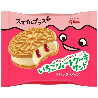 グリコ スマイルプラス いちごケーキサンド