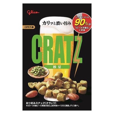 グリコ クラッツ 枝豆 42g
