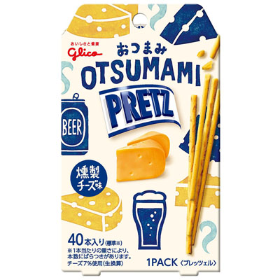 グリコ おつまみプリッツ 燻製チーズ味 24g