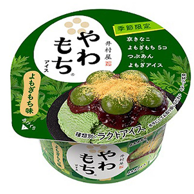 井村屋 やわもちアイスよもぎもち味