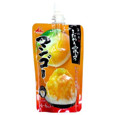井村屋　こだわりの氷みつ　マンゴー　150ｇ