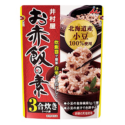 井村屋 お赤飯の素 3合炊き