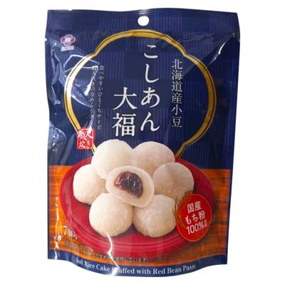 アダチ製菓　こしあん大福　7個入