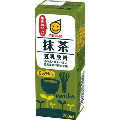 マルサン 抹茶豆乳200ml