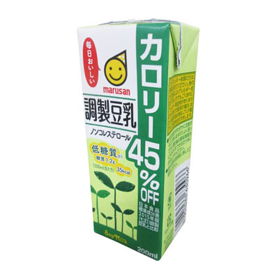 マルサン 調製豆乳カロリー45%OFF