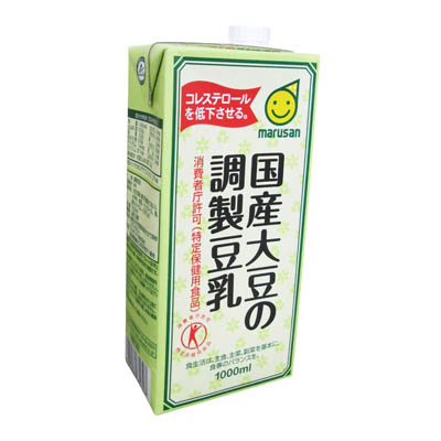 マルサン 国産大豆の調製豆乳1000ml