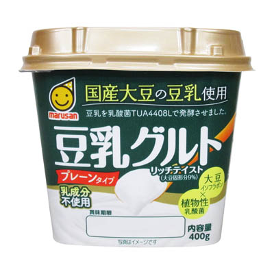 マルサンアイ国産大豆の豆乳使用豆乳グルト