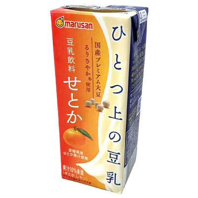 マルサンアイ ひとつ上の豆乳 せとか 200ml