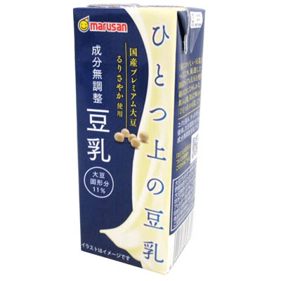 マルサン ひとつ上の豆乳 成分無調整