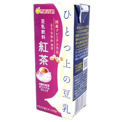マルサンアイ ひとつ上の豆乳 紅茶 200ml