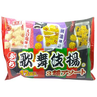 天乃屋 ぷち歌舞伎揚アソート 144g